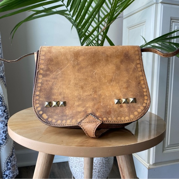 REPOSH Vintage Leather  Crossbody Bag - Picture 6 of 15